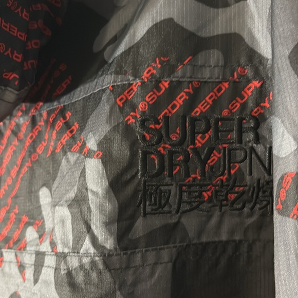 🏂SUPERDRY Windcheater Camo Men’s Sz.L/XL 🔥🔥 - Picture 5 of 11